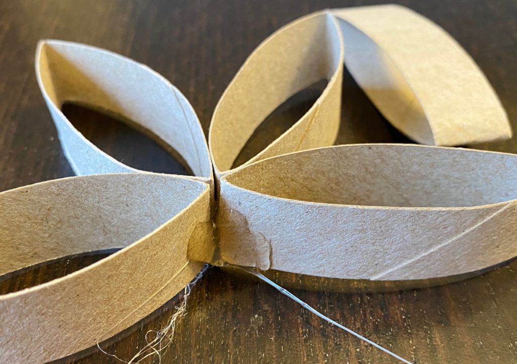 toilet paper roll flower for rustic wrapping accessories