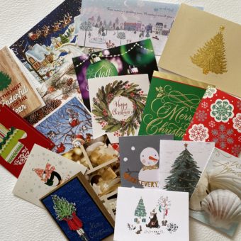 Repurposing Christmas cards