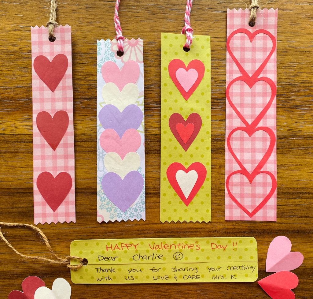book marks for Eco-Friendly Valentine's Day gift
