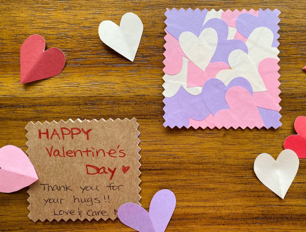 Eco-Friendly message cards made out of scrap paper