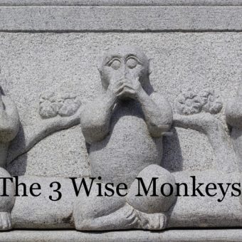 Don't judge - reversing the 3 wise monkeys